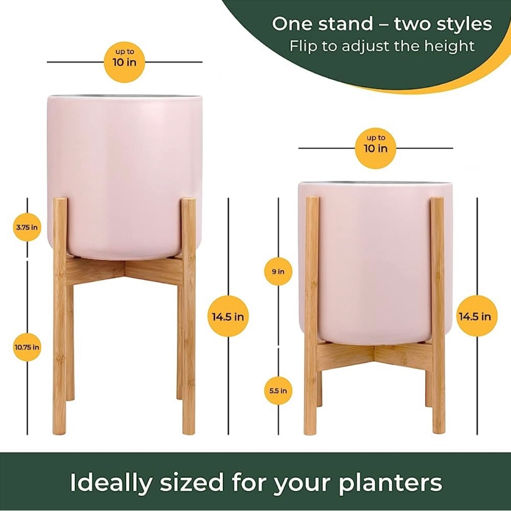Bamboo plant stand never opened